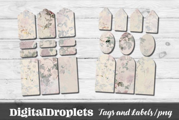 Blush Florals Vol.1 | TAGS and LABELS: A Designer's Toolkit