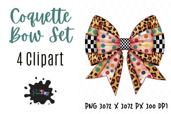 Coquette Bow Set: Crafting Visual Charm