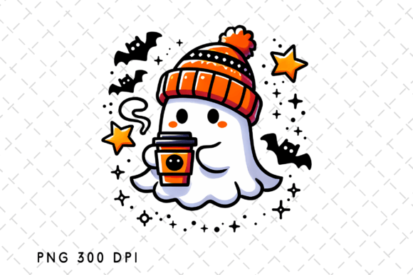 Cute Ghost PNG Spooky Cute Halloween PNG for Creators