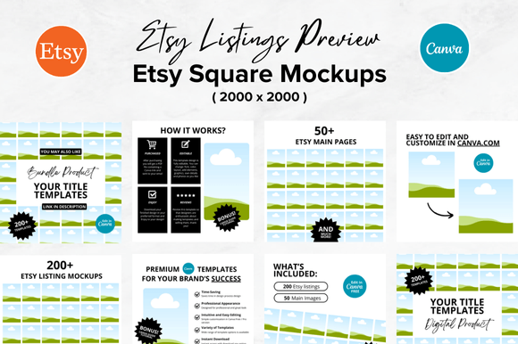 Elevate Your Etsy Shop with Professional Listing Previews