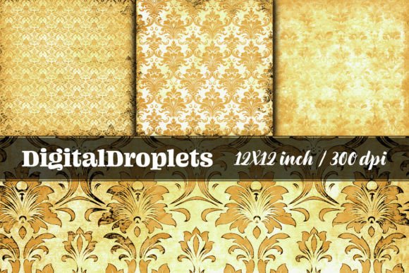Faded Vintage Damask Vol.4: Timeless Texture for Modern Design