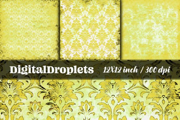 Faded Vintage Damask Vol.5: Timeless Elegance for Modern Design