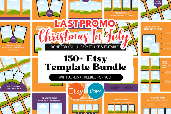 Halloween Etsy Template Bundles: Spookify Your Shop