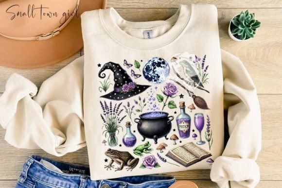 Halloween Vintage Witchcraft Png: A Designer's Guide to Spooky Charm