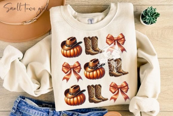 Howdy Pumpkin Bow Western Fall Png: A Designer's Guide to Rustic Charm