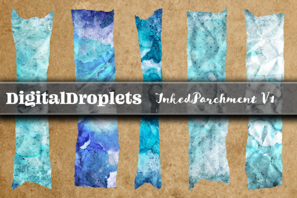 Inked Parchment Vol. 1: 180 Washi Tapes for Authentic Design