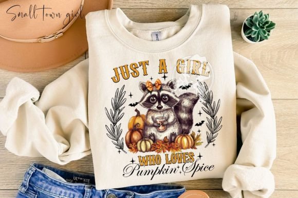 Just a Girl Who Loves Pumpkin Spice PNG: Your New Design Staple