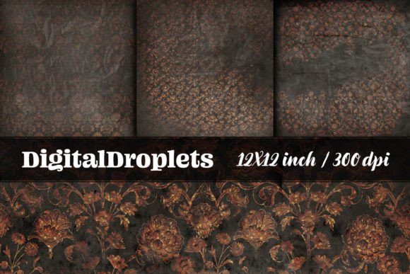 Smoky Chinois Papers Vol.2: Vintage Texture for Modern Projects