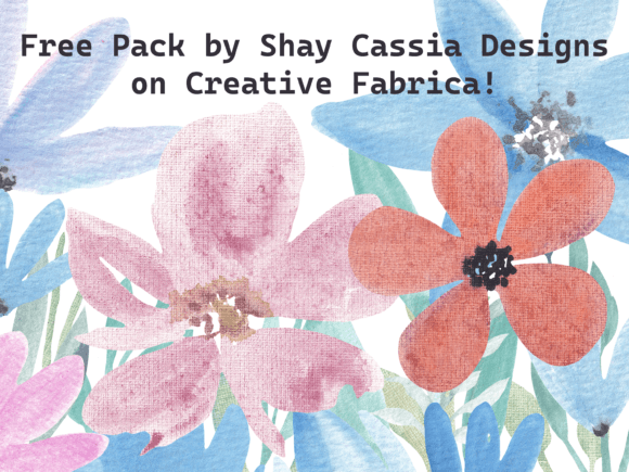 Unlock Creative Freedom with the 22 Leafy Floral Watercolor Freebie Pack