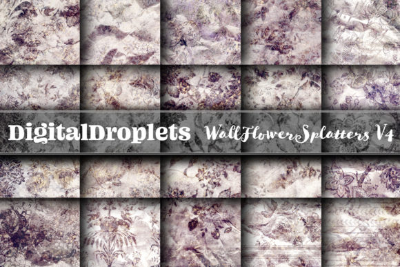 WallFlower Splatters Vol. 4: A Deep Dive into Gothic Vintage Textures